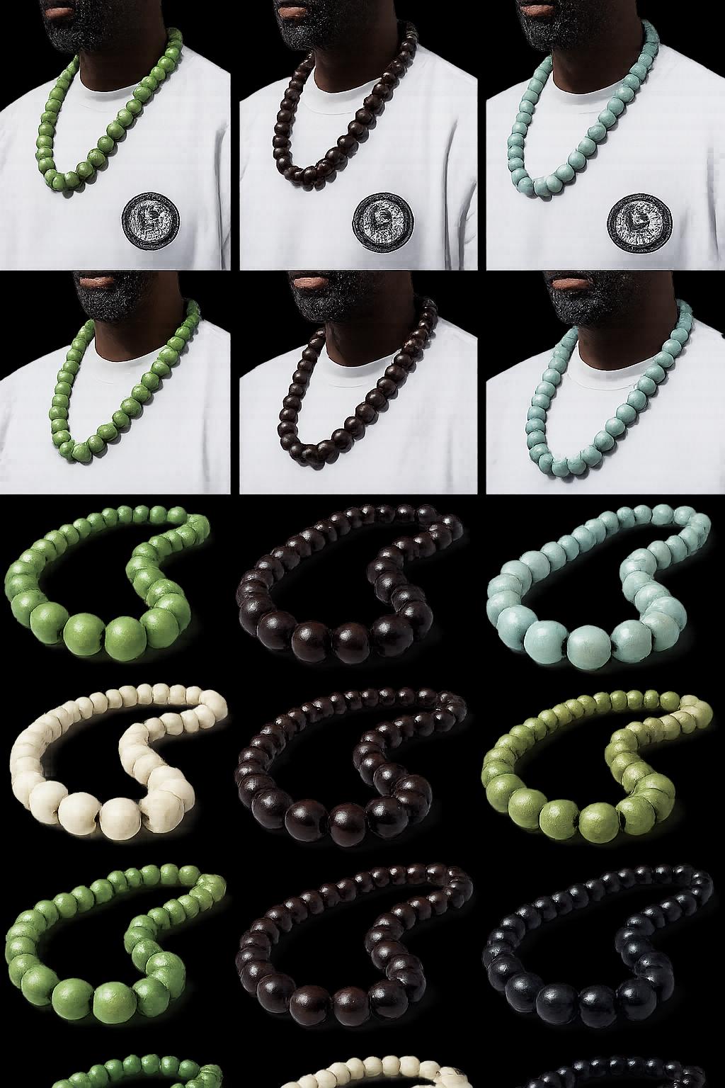 Wooden Bead Necklace